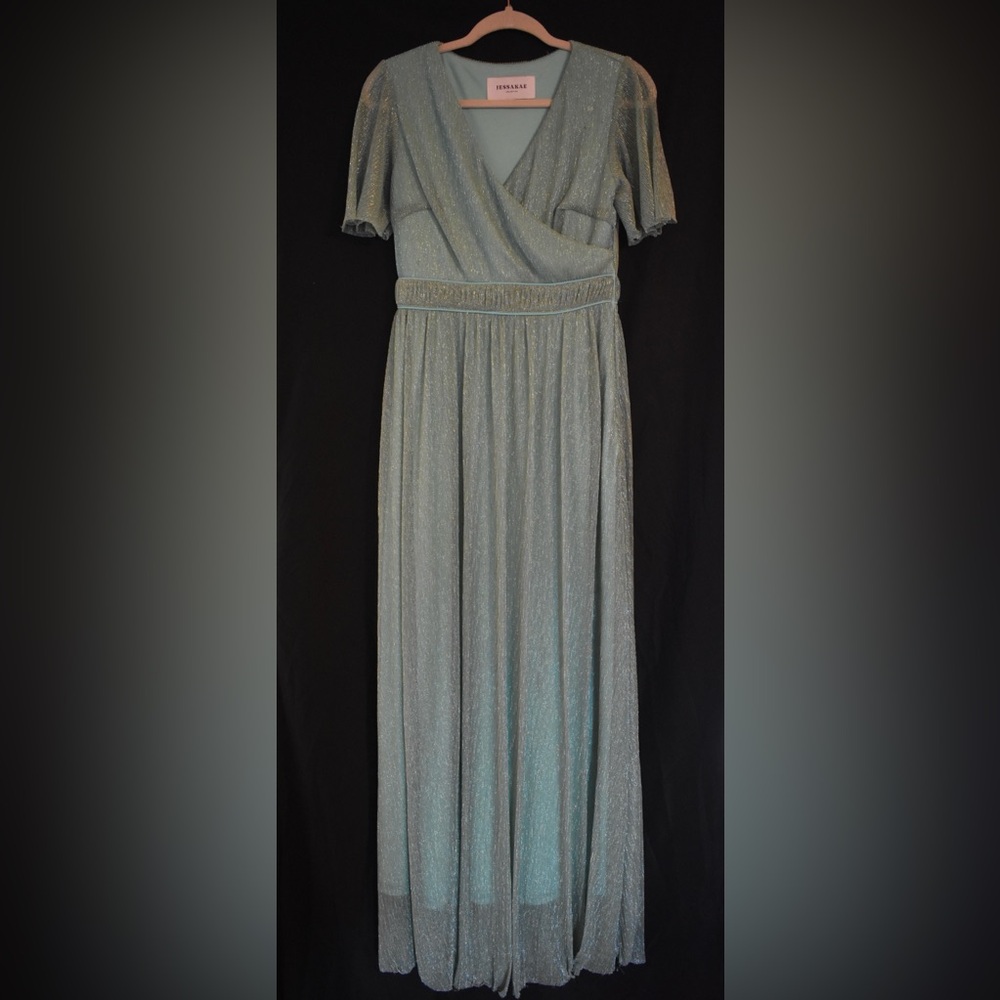JessaKae Light Blue Maxi Mermaid Easter Dress
